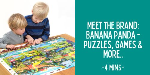 Meet the Brand: Banana Panda - puzzles, games & more..